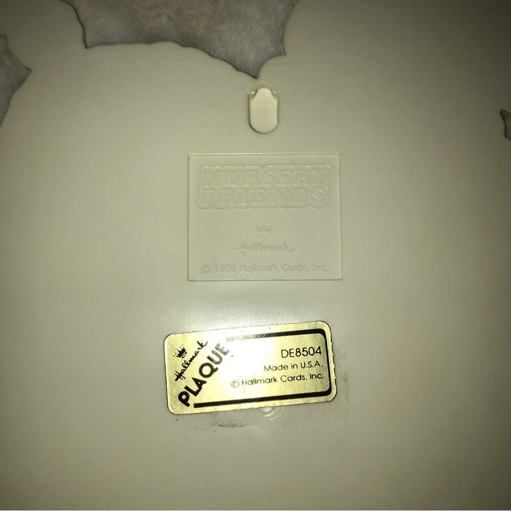 Vintage “A PRAYER FOR BABY” Hallmark Plaque DE8504 - Picture 9 of 9
